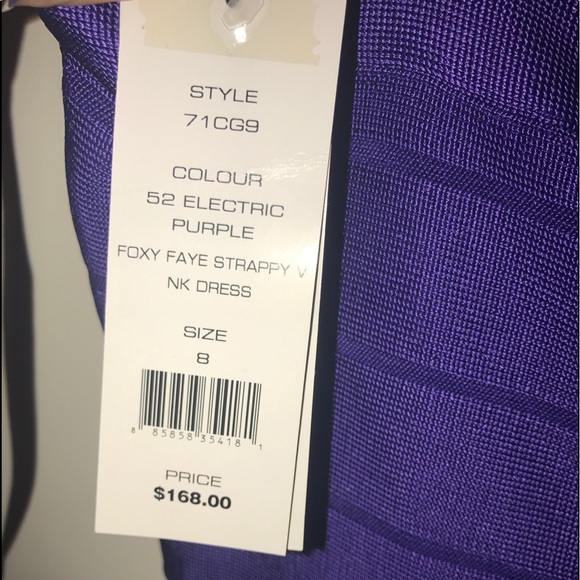 French Connection Foxy Faye V-neck Bandage Dress - Picture 5 of 6